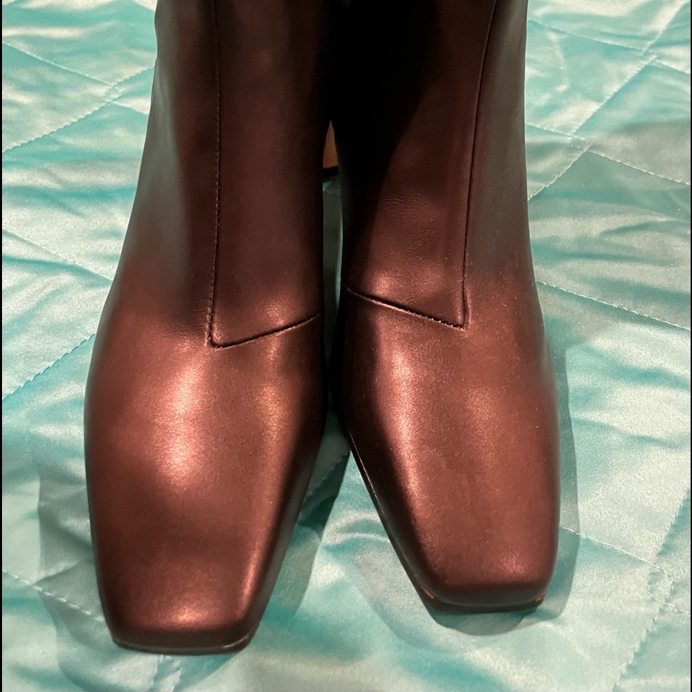 Brand new H&M black booties. Never worn smoke free home. No box